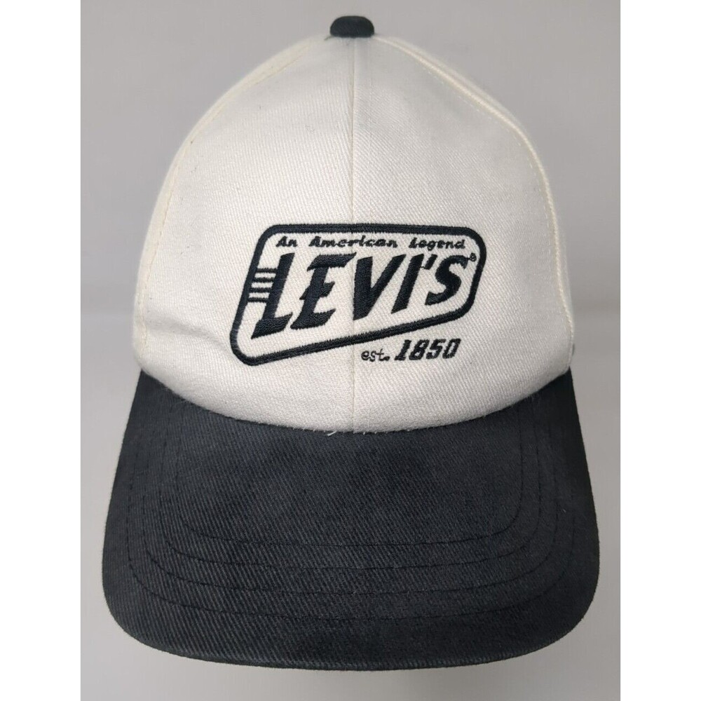 Vintage Levi's Snapback Baseball Cap Hat Y2K 90s Logo Men's 1850